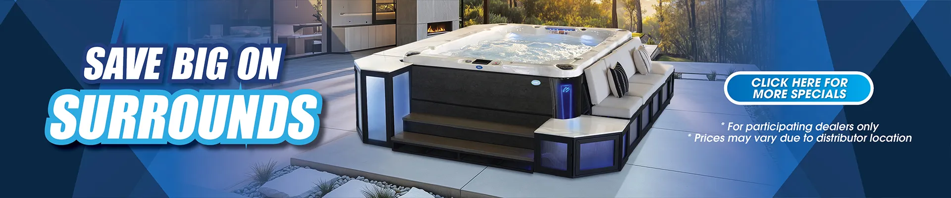 Calspas hot tub being used in a family setting - Parma