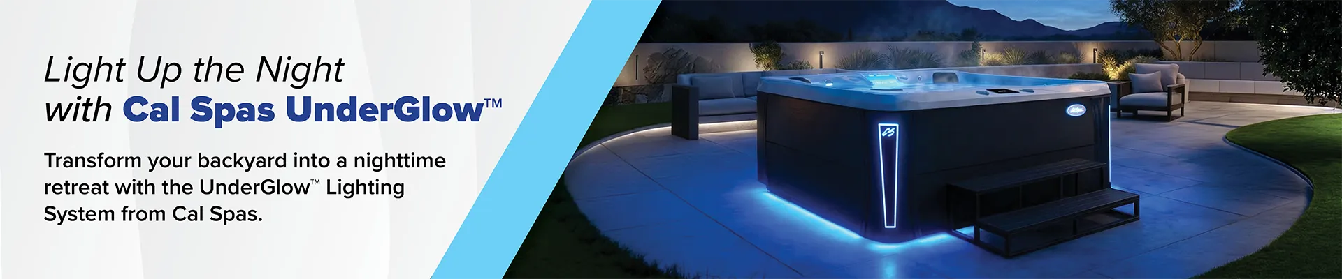 Calspas hot tub being used in a family setting - Parma